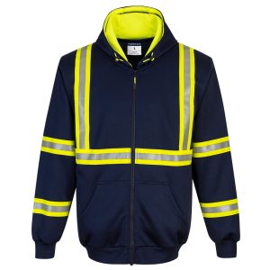 Portwest F130 – Iona Xtra Enhanced Zipped Hoodie