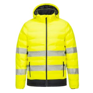Portwest S548 – Hi Vis Ultrasonic Heated Tunnel Jacket