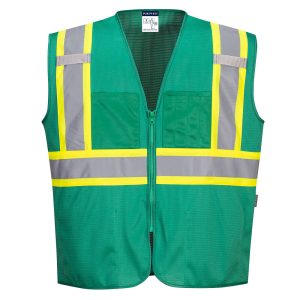 Portwest US391 – Iona Plus Enhanced Mesh Zipped Vest