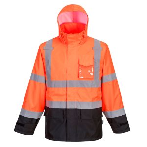 Portwest US366 – Hi-Vis Contrast Rain Traffic Jacket