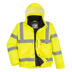 Portwest US463 – Hi-Vis Winter Bomber Jacket