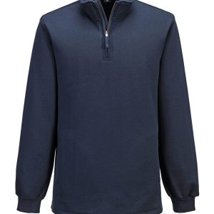 Portwest FR726 – Bizflame Knit 1/4 Zipper FR Sweatshirt