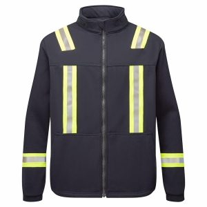 Portwest IOS324 – Striped Fleece Full Zip Jacket