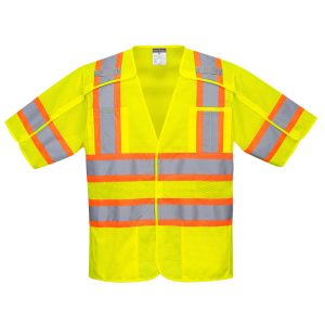 Portwest US382 – Kobuk Hi-Vis Contrast Breakaway Vest S/S
