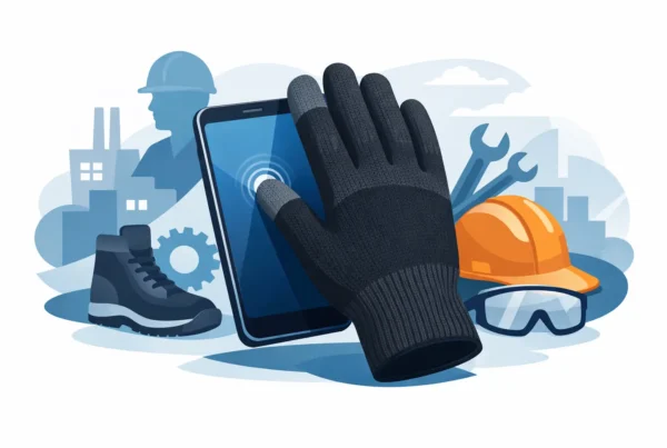 Portwest GL16 Touchscreen Knit Glove for Work