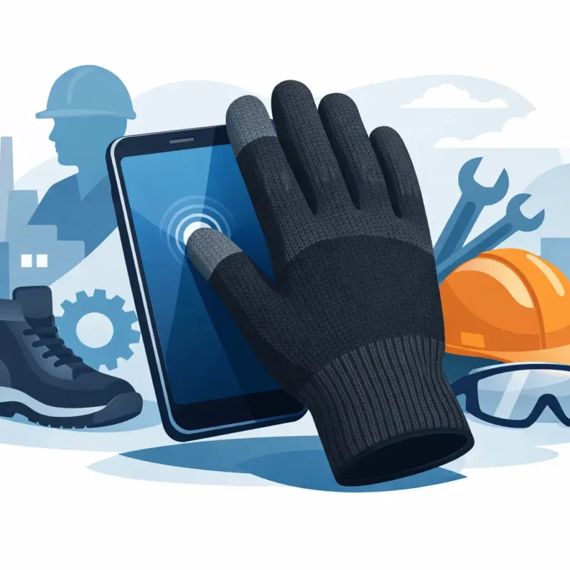 Portwest GL16 Touchscreen Knit Glove for Work